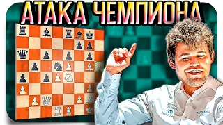 Атака чемпиона мира! Магнус Карлсен в ударе. Шахматы