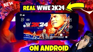 Finally Playing WWE 2K24 ON ANDROID 🔥