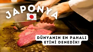 DÜNYANIN EN PAHALI ETİNDEN YEDİK - Kobe Bifteği - Wagyu - TOKYO / JAPONYA