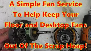 Servicing your desktop or floor fan can save you $$$