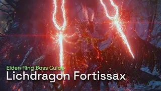 How To Defeat Lichdragon Fortissax - Elden Ring Boss Gameplay Guide