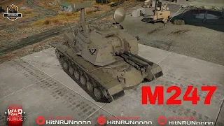 War Thunder M247 9.0 SPAA
