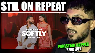 Pakistani Rapper Reacts to SOFTLY - Karan Aujla | Official Music Video