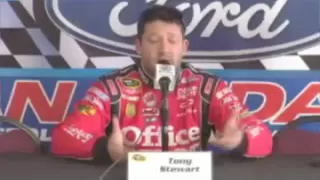 Tony Stewart Funny Interview Compilation PART 1