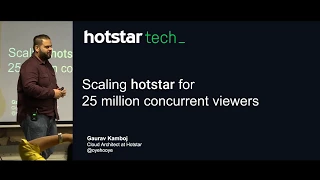 Scaling Hotstar for 25 million concurrent viewers