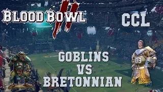Blood Bowl 2 - Goblins (the Sage) vs Bretonnian - CCL G3