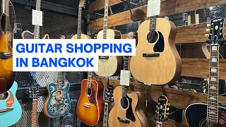 Guitar Shopping in Bangkok