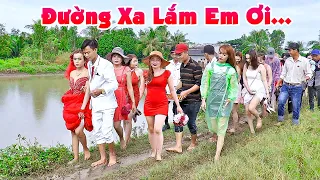 Đám Cưới Quê RƯỚC DÂU LỘI BỘ DƯỚI TRỜI MƯA ĐƯỜNG SÌNH LẦY VỪA XA VỪA LẠNH Mà Vui Quá Miền Tây Ơi