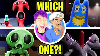 Can AKINATOR Guess GARTEN OF BANBAN CHAPTER 7!? (ALL GARTEN OF BANBAN 7 BOSSES!)