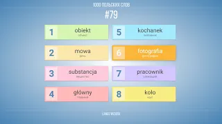 #79 | 1000 польских слов. Как я выучил польский язык за 2 месяца