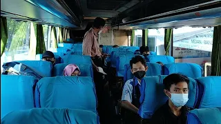 WAJAH PENUMPANG MUJUR...‼️WALAUPUN TELAT BUS ALS 227 TETAP BERANGKAT