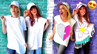 Clever Ways To Customize Your T-Shirts and More! DIY Life Hacks, Craft Ideas & Hair Hacks!