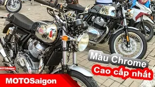 Đánh giá Interceptor 650 & Continental GT màu Chrome cao cấp nhất