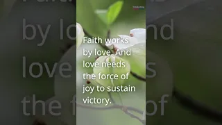 Walk in Faith, Love and Joy  #shorts #ChristianLiving  #VictoriousLife
