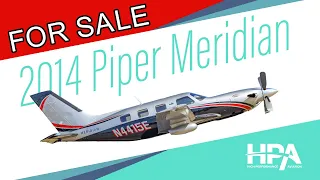 2014 Piper Malibu Meridian PA46 500TP with G1000 SOLD