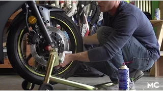 Motorcycle Brake Maintenance: De-glazing Rotors | MC GARAGE VIDEO