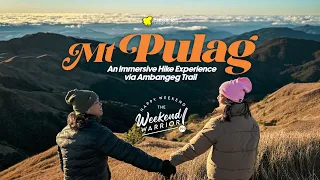 Mt Pulag Via Ambangeg Trail Hike Vlog | An Immersive Hike Experience | Joiner Tour Package | 4K