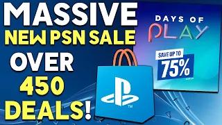 HUGE DAYS OF PLAY PSN SALE LIVE RIGHT NOW - TONS OF PS4 AND PS5 GAME DEALS! (OVER 450 DEALS!)