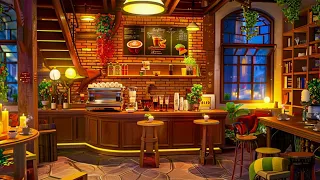 Smooth Jazz for Productivity and Relaxation | Cozy Coffee Shop Ambience & Background Instrumentals ☕