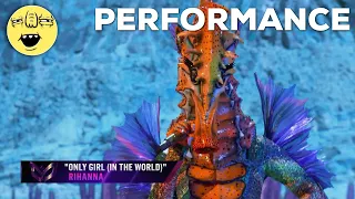 Seahorse performs "Only Girl (In The World)" by Rihanna | Season 4 - THE MASKED SINGER