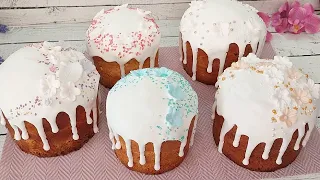 Super glaze for EASTER CAKES made from 2 main ingredients! Without eggs, gelatin and milk!