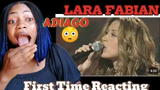 Lara Fabian Adagio LIVE REACTION | My First Time Hearing Lara Fabian | I did NOT EXPECT THAT