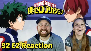 My Hero Academia [English Dub] S2 E2 "Roaring Sports Festival" REACTION! 2x2