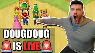 Twitch Chat vs Youtube Chat in Mario Party (also Doug is there) LIVE