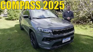 Jeep Compass 2025 - Novo motor 2.0 turbo de 272 cavalos e todos os detalhes