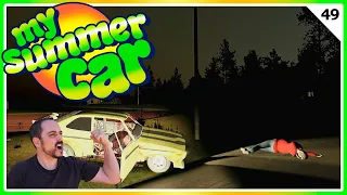 MY SUMMER CAR: T4 | Let's Play | #49 - HOMICIDIO "IN" VOLUNTARIO🏎️🚛💀