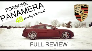 2021 PORSCHE PANAMERA 4S E-HYBRID - full review and test drive with best daily driver out there [4K]