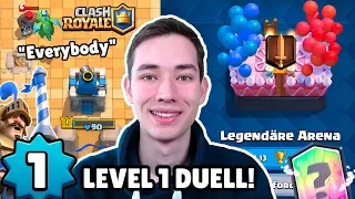 Neues LEVEL 1 SPEEDRUN DUELL! 🏃‍♂️ | Ziel: 4000 Trophäen! | Clash Royale