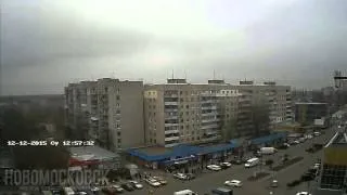 Timelapse 12-12-2015 - Новомосковск, Украина