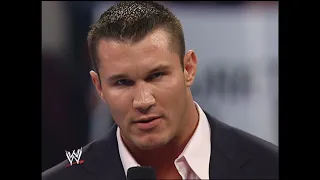 Randy Orton Argues With Triple H Before Royal Rumble | RAW Jan 17, 2005