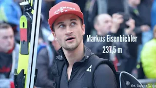 Markus Eisenbichler 237,5 m (2.02.2019). Oberstdorf Loty 2019