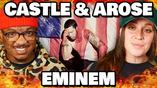 THERE'S SOMETHING IN MY EYE! | Eminem - CASTLE & AROSE | Reaction