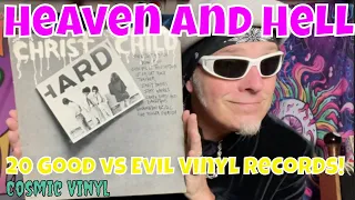 Heaven and Hell 20 Good Vs Evil Vinyl Records #vinylcommunity  #vinyl  #vinylrecords