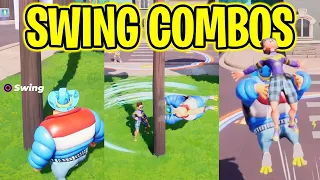 Pole Swing Combos | Rumbleverse