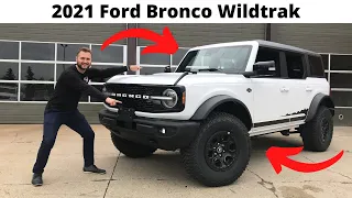 All New 2021 Ford Bronco Wildtrak 4 Door In Depth Review & Walk Around - Was It Worth The Wait?