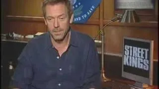 Hugh Laurie Admits to a Man Crush on Keanu Reeves