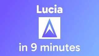 Lucia Auth in 9 minutes