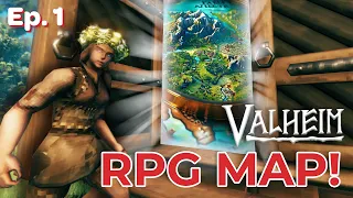 Trying the NEW Valheim RPG Map!! | PART 1