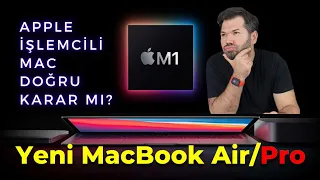 Yeni MacBook Air ve MacBook Pro - Apple M1 işlemcili Mac alınır mı?