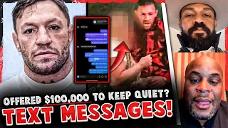 Conor McGregor accuser TEXT MESSAGES + claims she was offered $100,000 HUSH MONEY! DC & Jon Jones