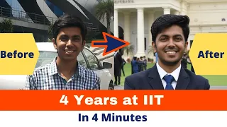 4 Years at IIT In 4 Minutes ❤️ | IIT Roorkee | IITians Life | College Life