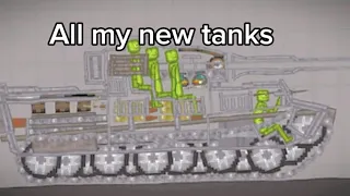 All of my new tanks in melon playground