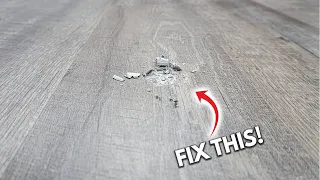 How To Fix And Replace Damaged Laminate, Vinyl Plank (LVP) Engineered Wood Flooring Like A Pro! DIY