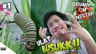 KERASNYA PERJUANGAN HIDUP SEEKOR ULAT!!! Drunk On Nectar Part 1 [SUB INDO] ~Ku Ingin Menjadi Kupu2!!