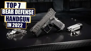 TOP 7 Best Bear Defense Handguns of 2022