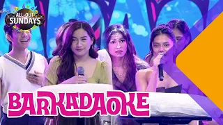 Star-studded cast of Sang’gre & Abot Kamay na Pangarap face off on ‘Barkadaoke!’ | All-Out Sundays